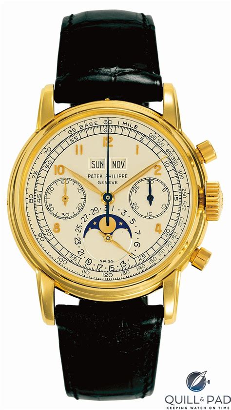 patek philippe triple chronograph